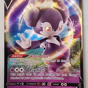 Indeedee V Holo Pokémon Trading Card